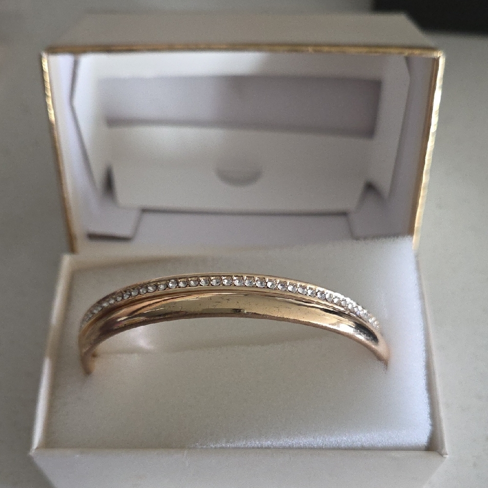 Gold and Silver Textured Rope Bracelet